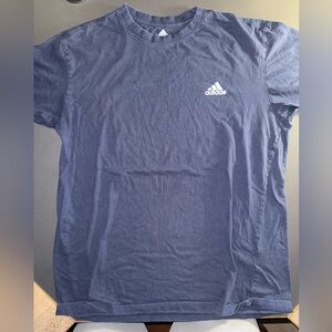 Adidas Active Tee - Short Sleeve - Navy - Large